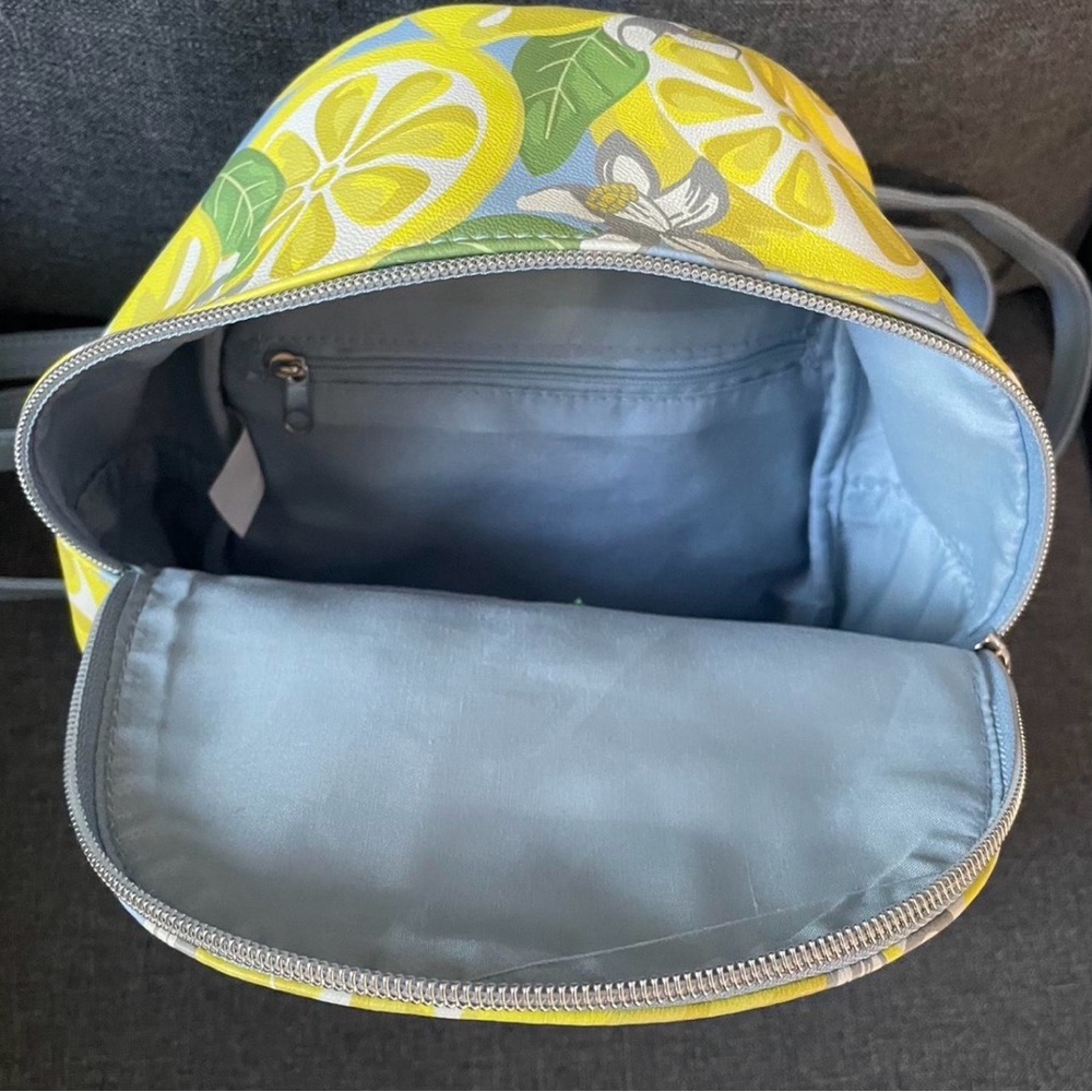 Lemon Print Mini Backpack - Picture 5 of 5